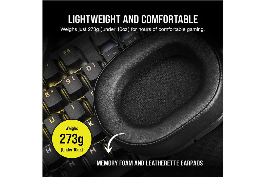 Corsair HS55 Stereo Gaming Headset - Black - Godmode Gaming Headset Corsair