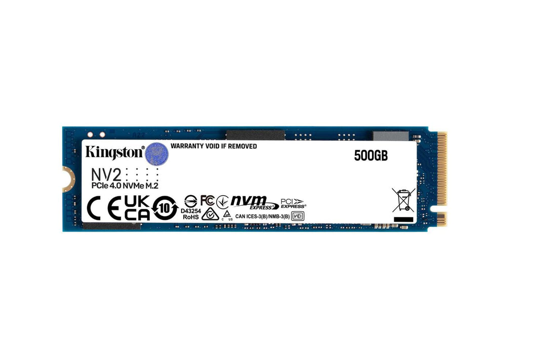 Kingston NV2 500G NVMe SSD PCIe 4.0 Gen 4 R/W 3500/2100 MB/s