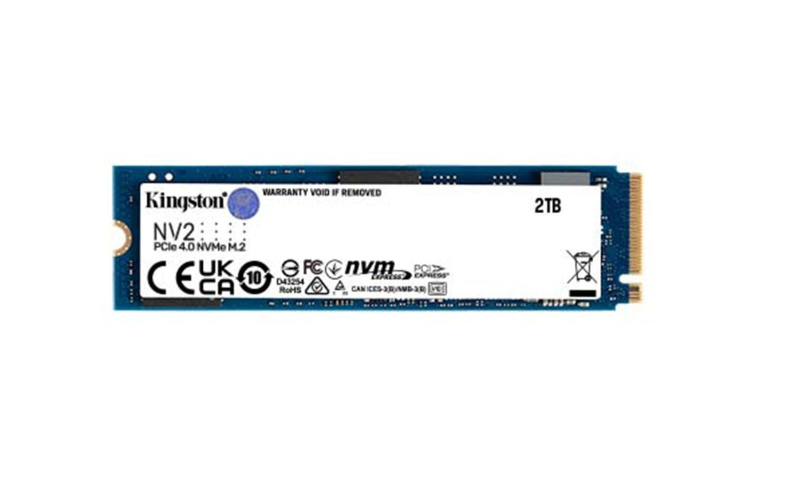 KINGSTON NV2 2TB PCIe 4.0 NVME SSD, R/W 3500/2800 MB/s